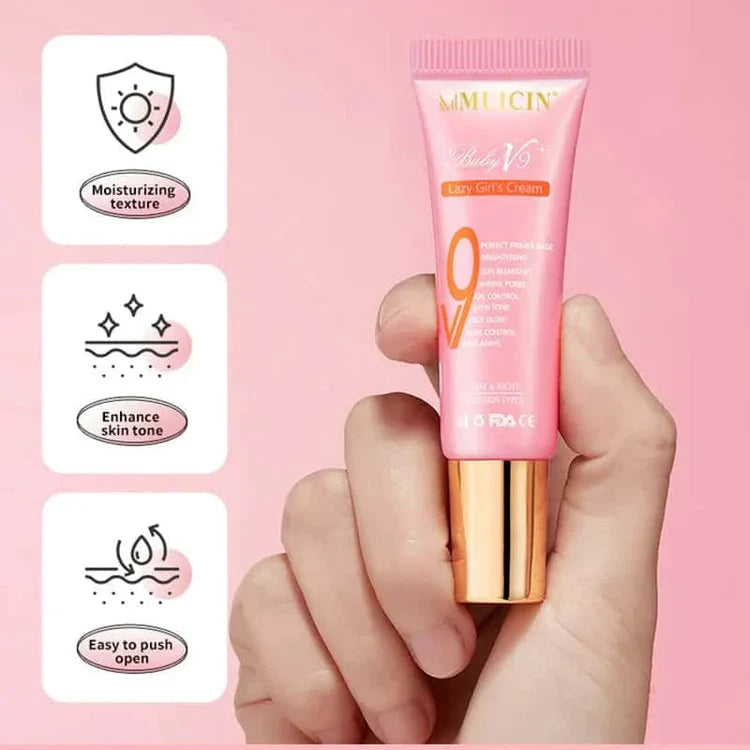 Muicin V9+ Lazy Girl Day & Night Skin Polish Cream – 10g Tube Muicin