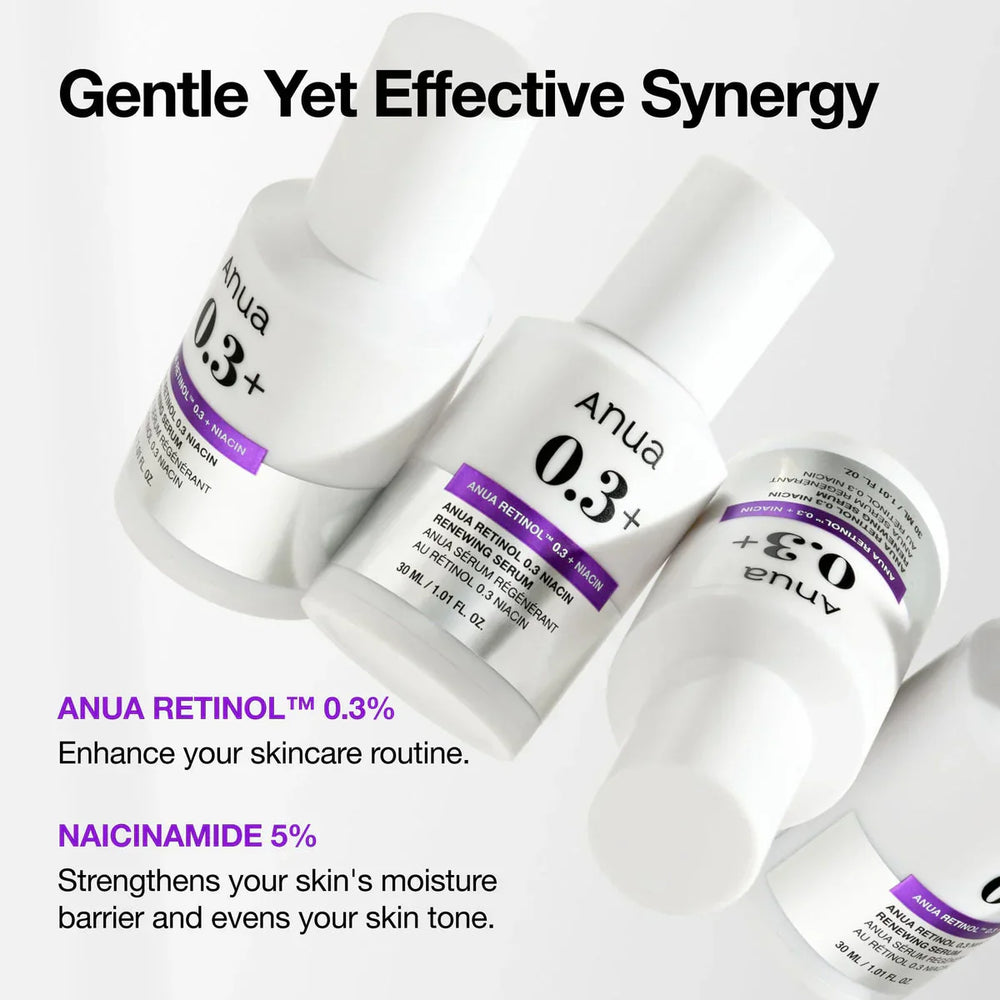 Anua Retinol 0.3 + Niacin Renewing Serum 30ml Anua