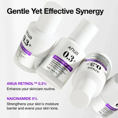 Anua Retinol 0.3 + Niacin Renewing Serum 30ml Anua