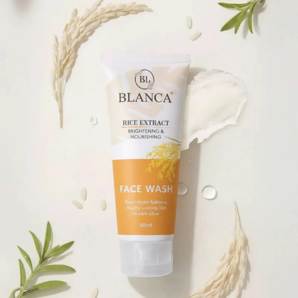 Blanca Rice Extract Facewash - 100ml Blanca