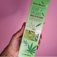 Original Kiss Beauty Hemp Dreams Makeup Fixer Spray 150ml Kiss Beauty