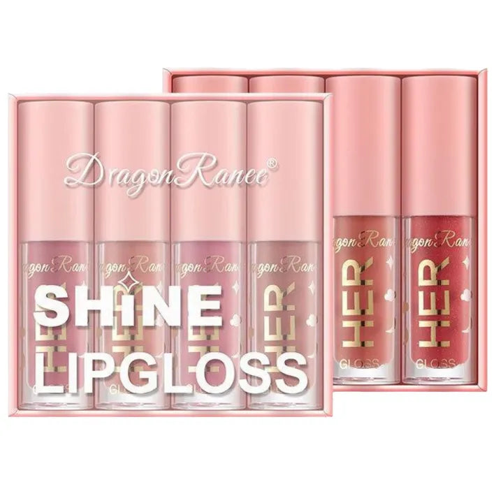Dragon Ranee "Her Shine" Lipgloss – 4 Piece Set Dragon Ranee