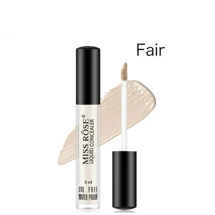 Miss Rose Oil Free Waterproof Liquid Concealer - 5ml Miss Rose