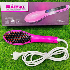 Marske Professional Electric Hair Straightening Brush Marske