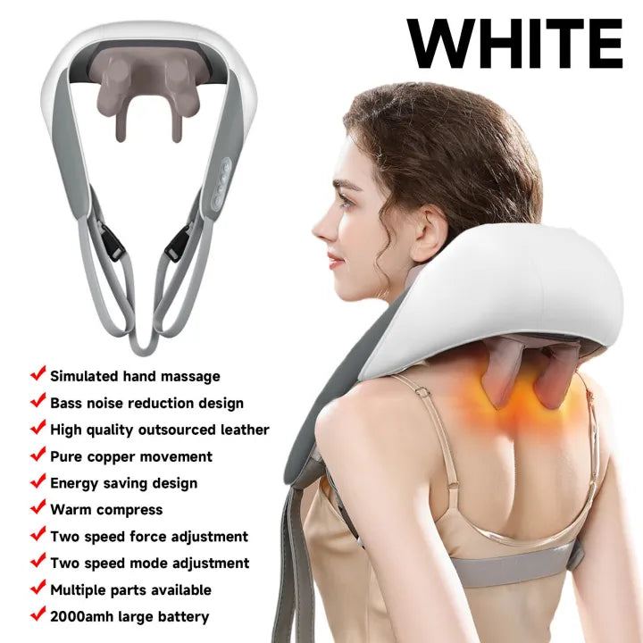 Neck & Back Massager with Heat Deep 5D Cosmia.pk