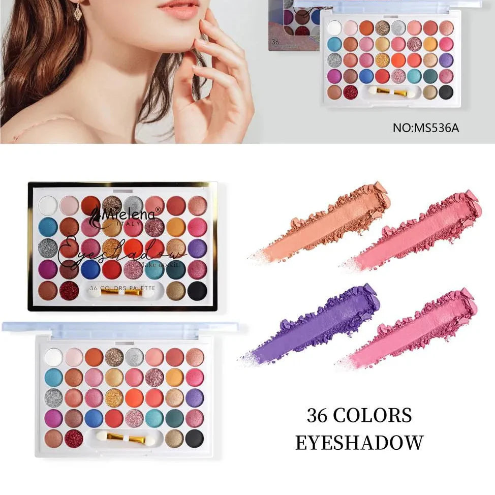 Mielena 36 Colors Eyeshadow Palette Mielena