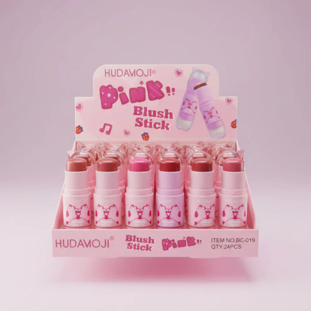 Huda Moji Pink Blush Stick Hudamoji
