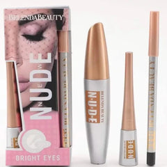 Belenda Beauty 3 in 1 Combo of Eyeliner, Mascara With Eyebrow Pencil Belenda Beauty