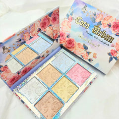 Coco Urban Highlighter Palette (6 Colors) Coco Urban