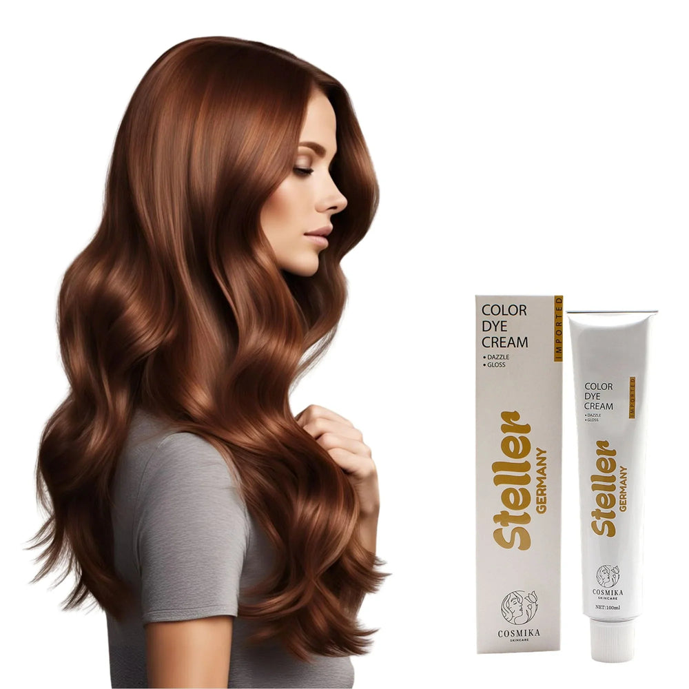 Steller Germany Color Dye Cream - 8-73 Hazelnut Riesgo - 100ml Steller