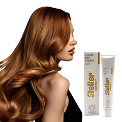 Steller Germany Color Dye Cream - 8-77 Brown Marron - 100ml Steller