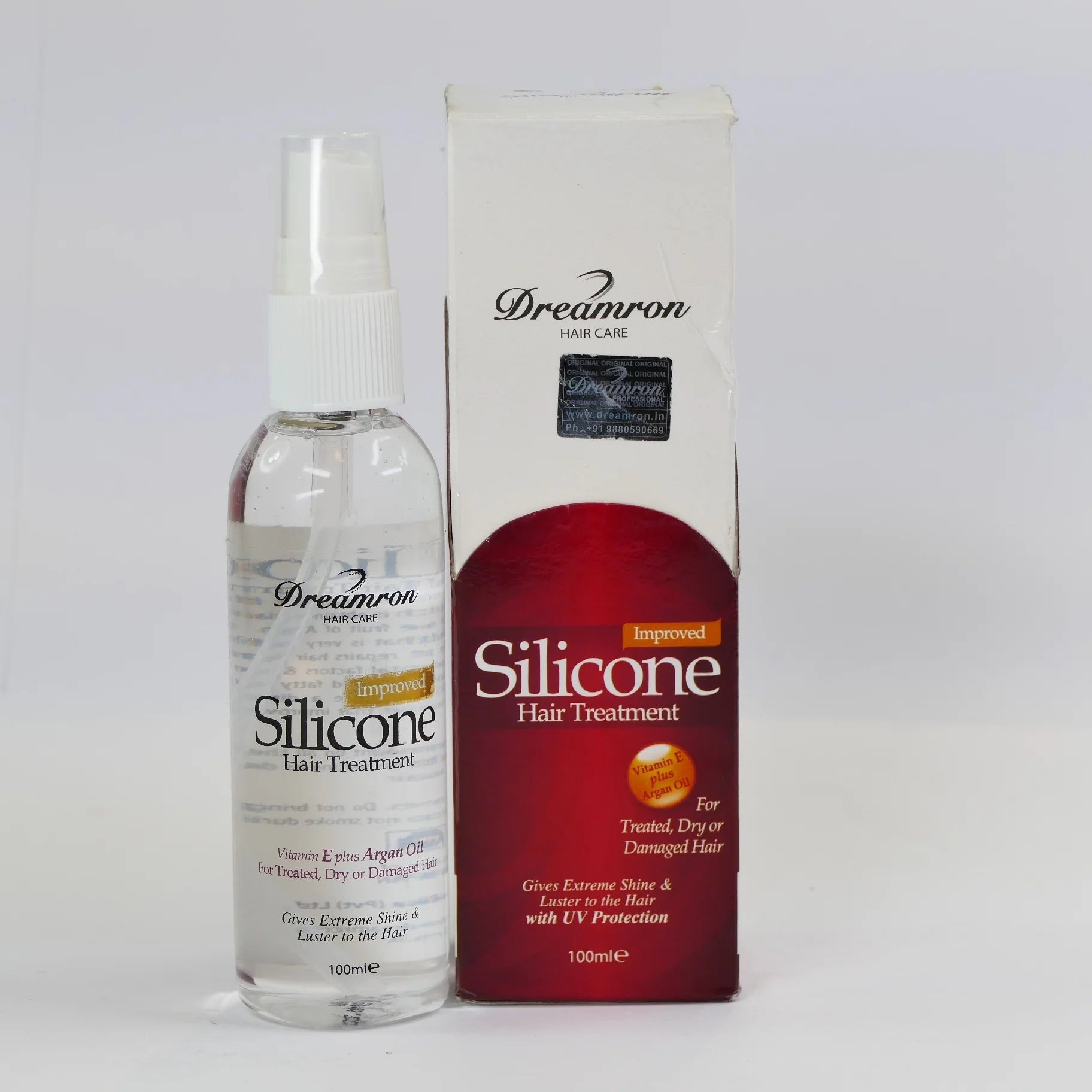 Silicone Dreamron Hair Treatment With UV Protection - 100ml Dreamron
