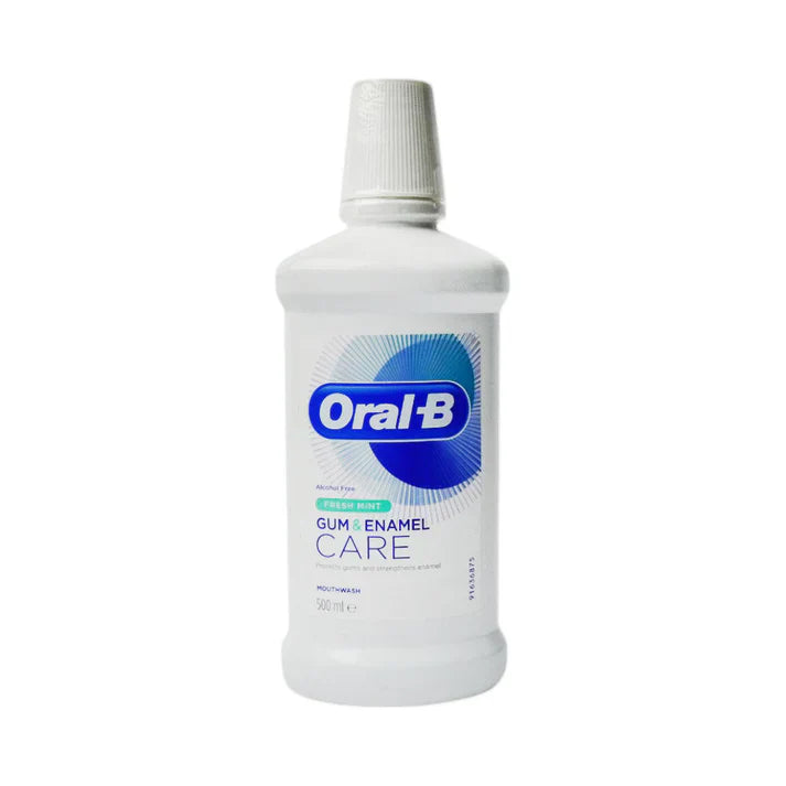 Oral-B Gum & Enamel Care Fresh Mint Mouthwash 500m Oral-B