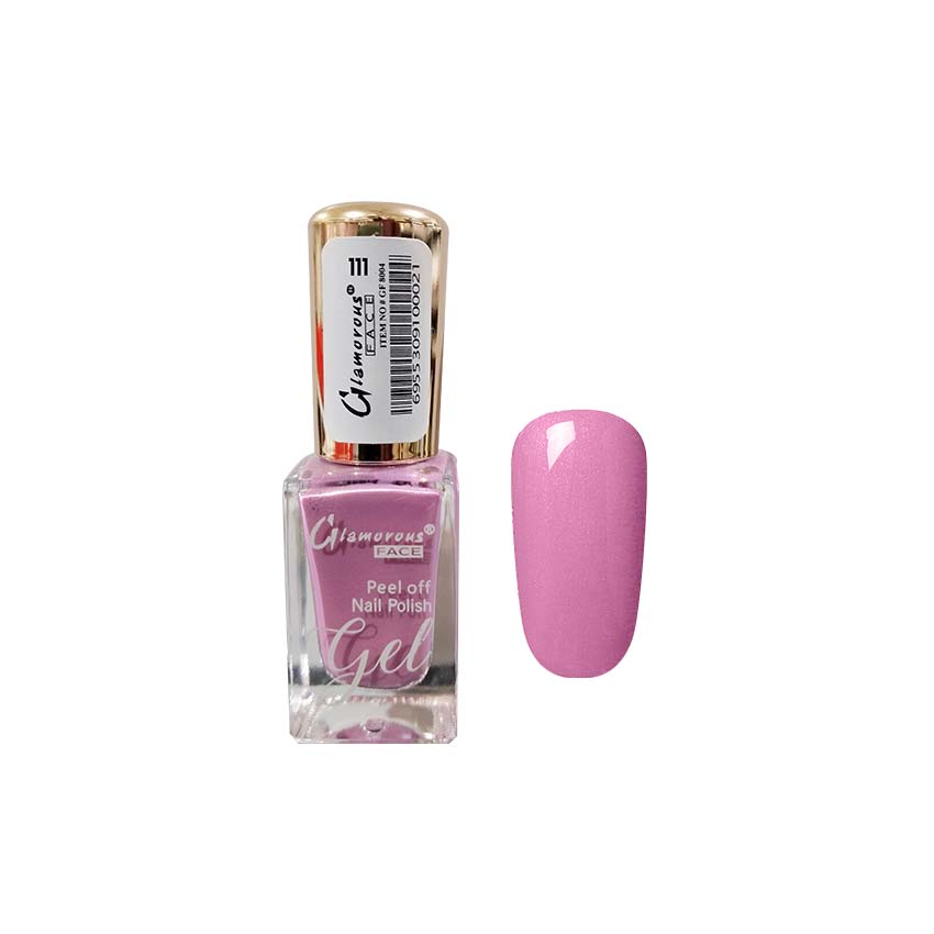 Glamorous Face Gel Peel Off Nail Polish (50 Colours) Glamorous Face