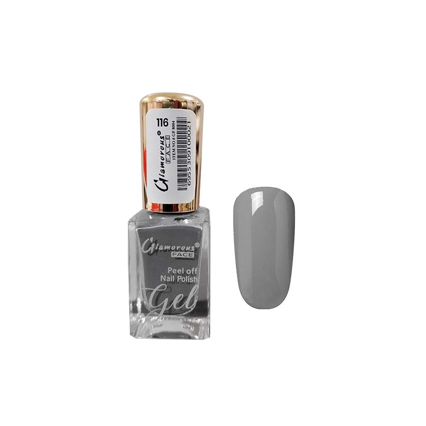 Glamorous Face Gel Peel Off Nail Polish (50 Colours) Glamorous Face