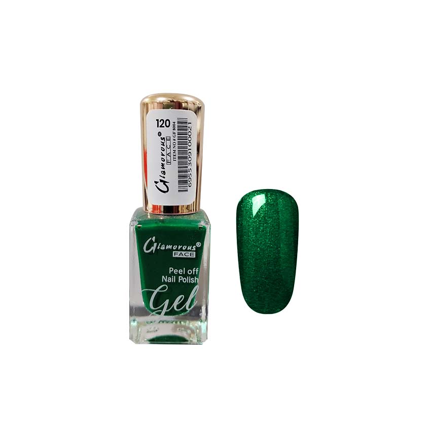 Glamorous Face Gel Peel Off Nail Polish (50 Colours) Glamorous Face