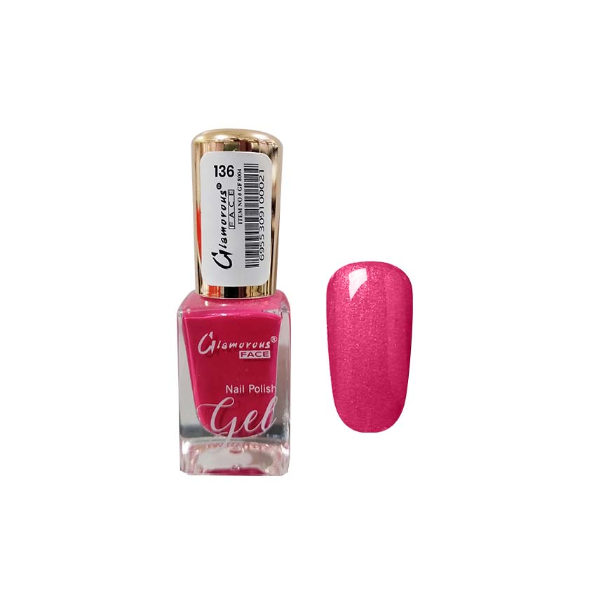 Glamorous Face Gel Peel Off Nail Polish (50 Colours) Glamorous Face