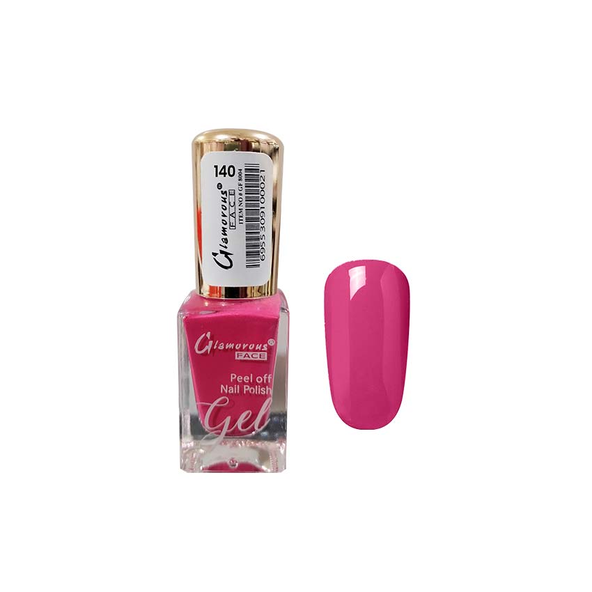 Glamorous Face Gel Peel Off Nail Polish (50 Colours) Glamorous Face