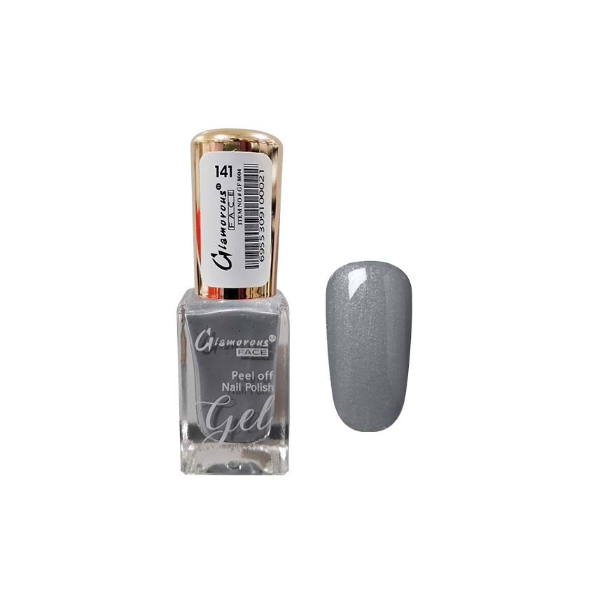 Glamorous Face Gel Peel Off Nail Polish (50 Colours) Glamorous Face