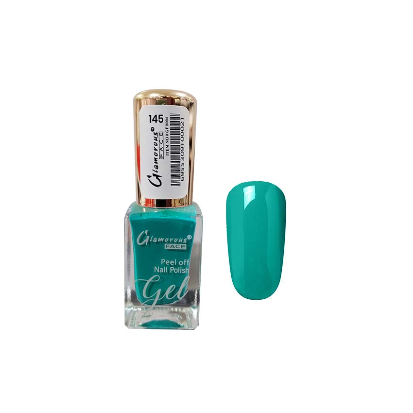 Glamorous Face Gel Peel Off Nail Polish (50 Colours) Glamorous Face