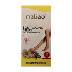 Maliao Wax Strips Extracts Full Body - 10 Strips Maliao