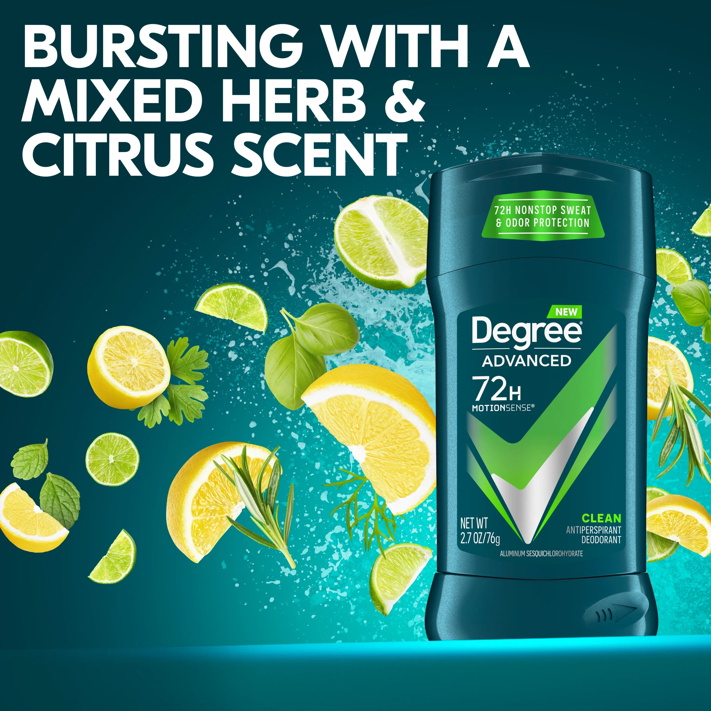 Degree Clean Antiperspirant Deodorant Stick - 85g Degree