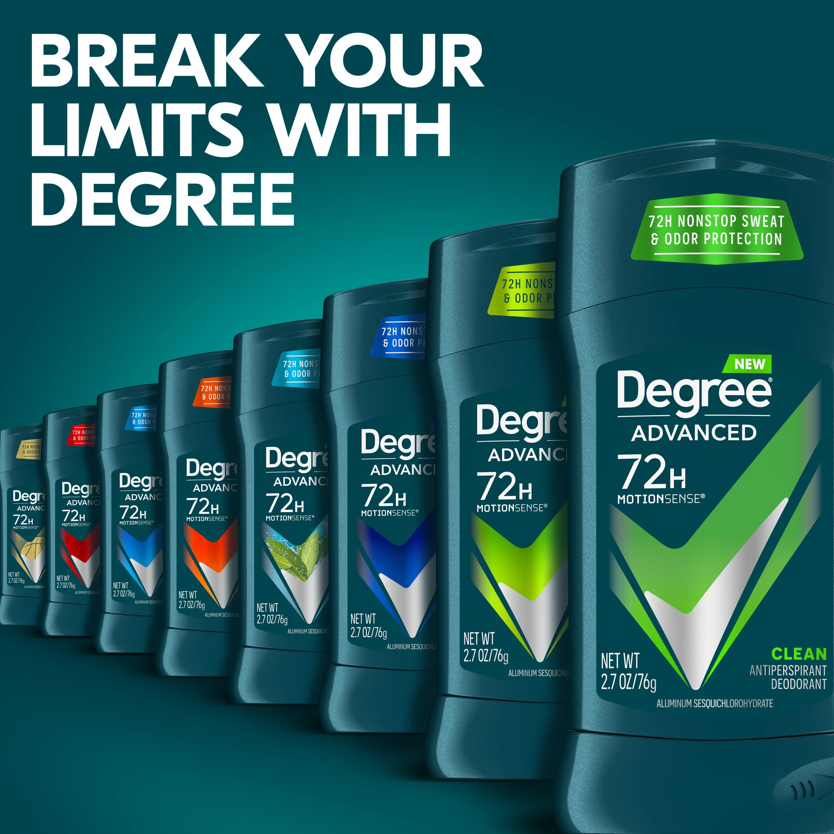 Degree Clean Antiperspirant Deodorant Stick - 85g Degree