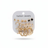 Fashion Jewelry 9 pair combo earings Set