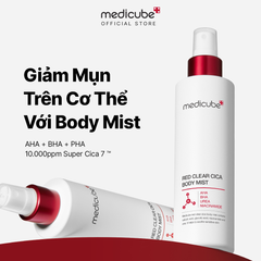 Medicube Red Clear Cica Body Mist Acne-Reducing Body Spray- 200ml Medicube