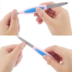 2 In 1 Stainless Steel Nail Filer Cosmia.pk