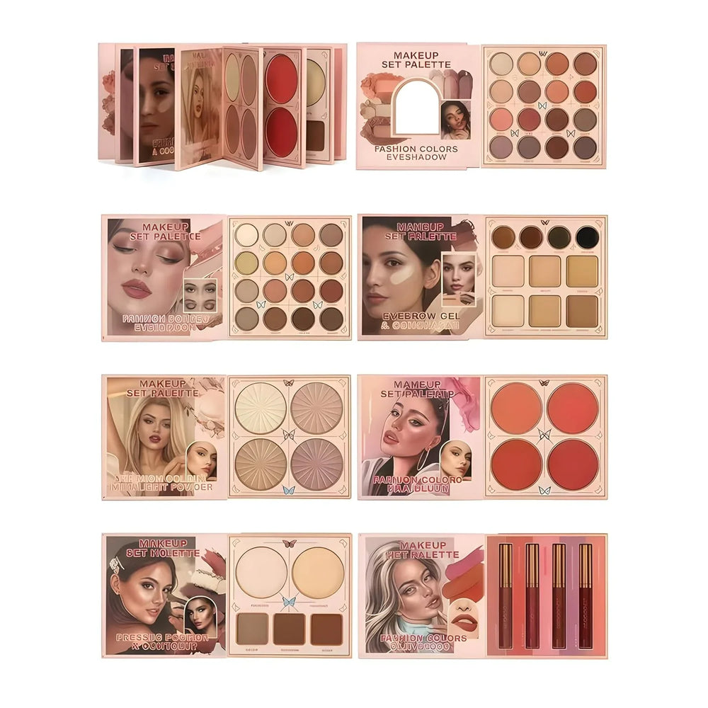 All in One 7 Pages Makeup Book IGOODCO