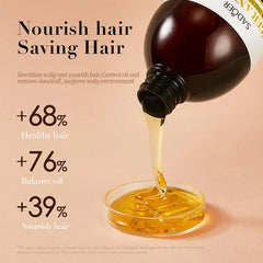 SADOER Ginger Anti-Hair Loss Anti-Dandruff Resore Lush Hair Shampoo - 500ml Sadoer