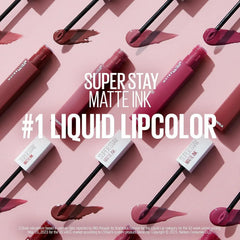 Maybelline - Superstay Matte Ink Lipstick - Pinks Edition - 180 Revolutionary Maybelline