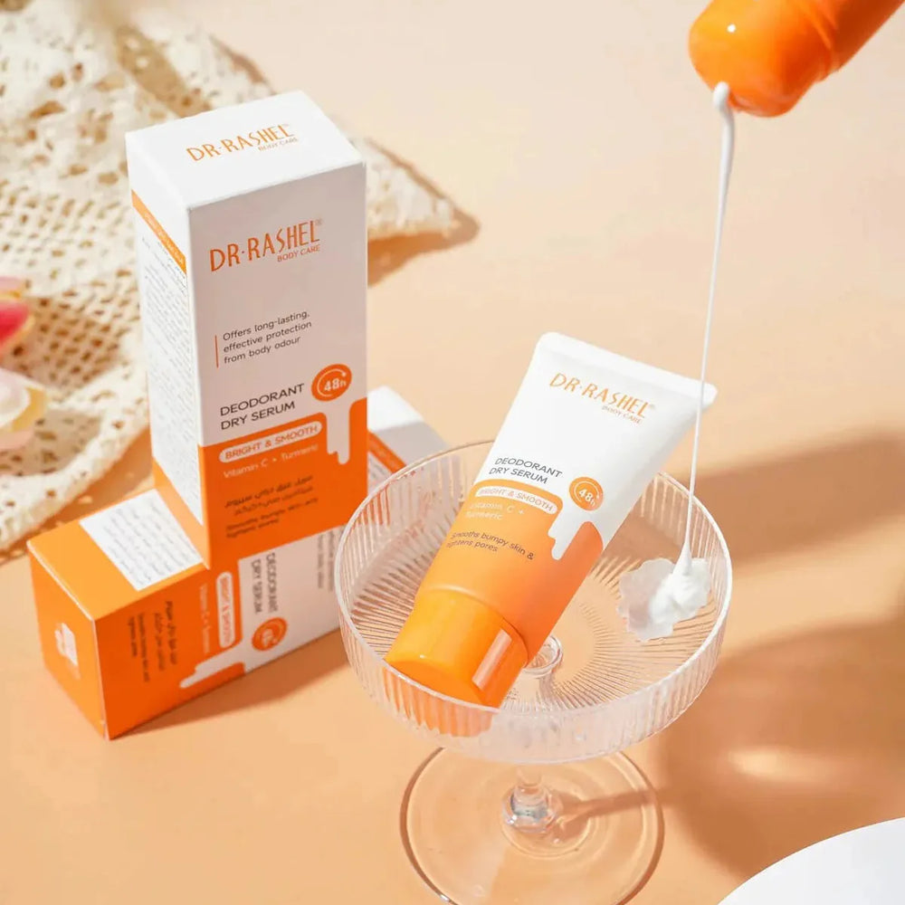 DR.RASHEL Vitamin C +Turmeric Deodorant Dry Serum - 60ml DR.Rashel