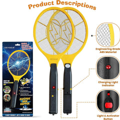 DEVOGUE Rechargeable Electric Mosquito Killer Racket DEVOUGE