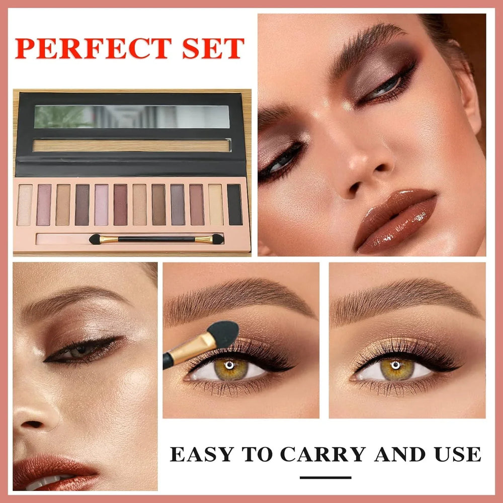 12 Colors Naked Nude Eyeshadow Palette Naked