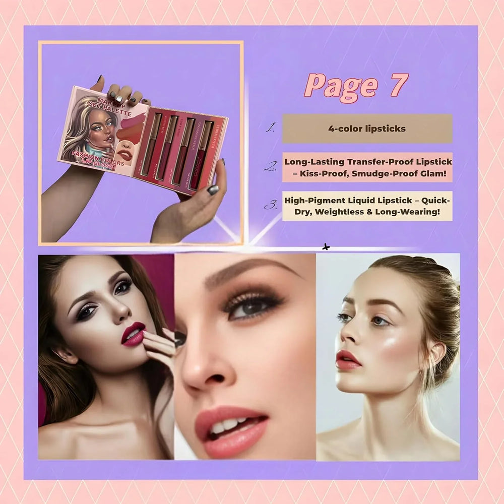 All in One 7 Pages Makeup Book IGOODCO