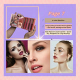 All in One 7 Pages Makeup Book