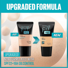 New York Fitme Maybelline Matte Poreless Foundation Tube Maybelline