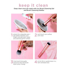Real Techniques- The Wanderer Makeup Brush Set (8Pcs) Real Technique