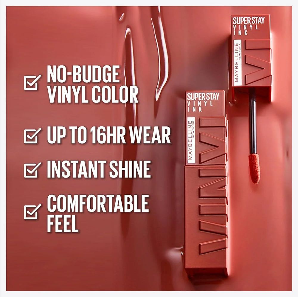 Original Maybelline Super Stay Vinyl Ink Liquid Lipstick - 95 Captivated Maybelline