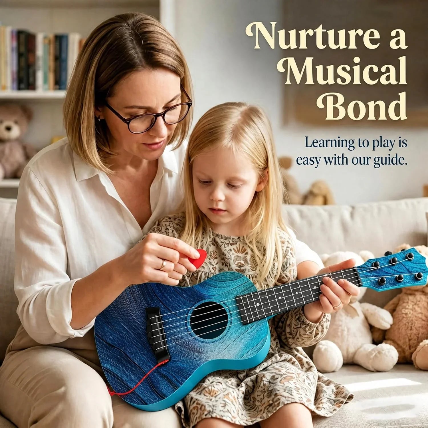 Guitar 🎸 Toy For Kids - Each Cosmia.pk