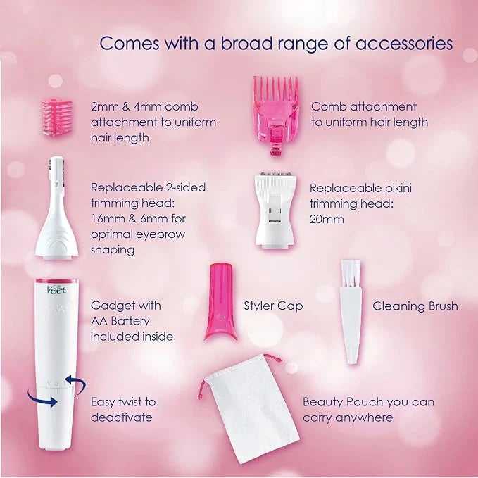 Veet Sensitive Touch Electric Trimmer for Women Veet