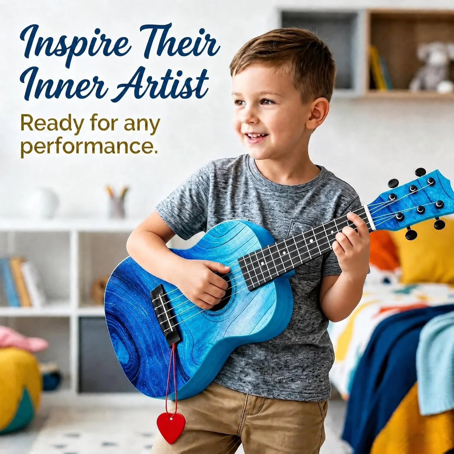 Guitar 🎸 Toy For Kids - Each Cosmia.pk