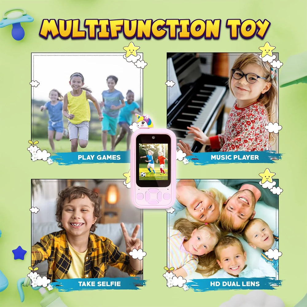 Learning Play Toy Mobile Phone with Dual Camera Cosmia.pk