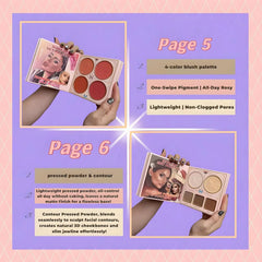 All in One 7 Pages Makeup Book IGOODCO