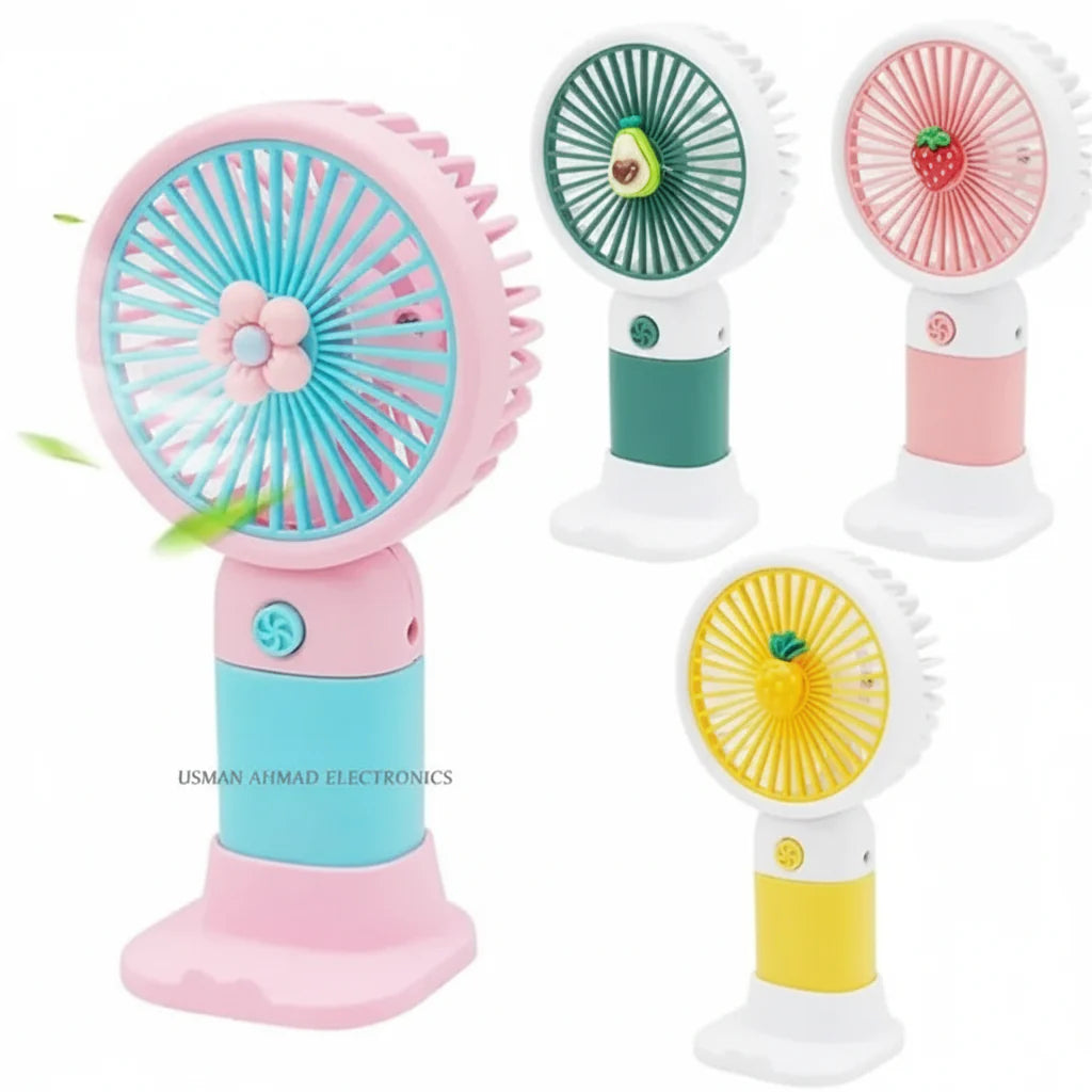 USB Rechargeable Mini Hand Fan - C Type Charging Cosmia.pk