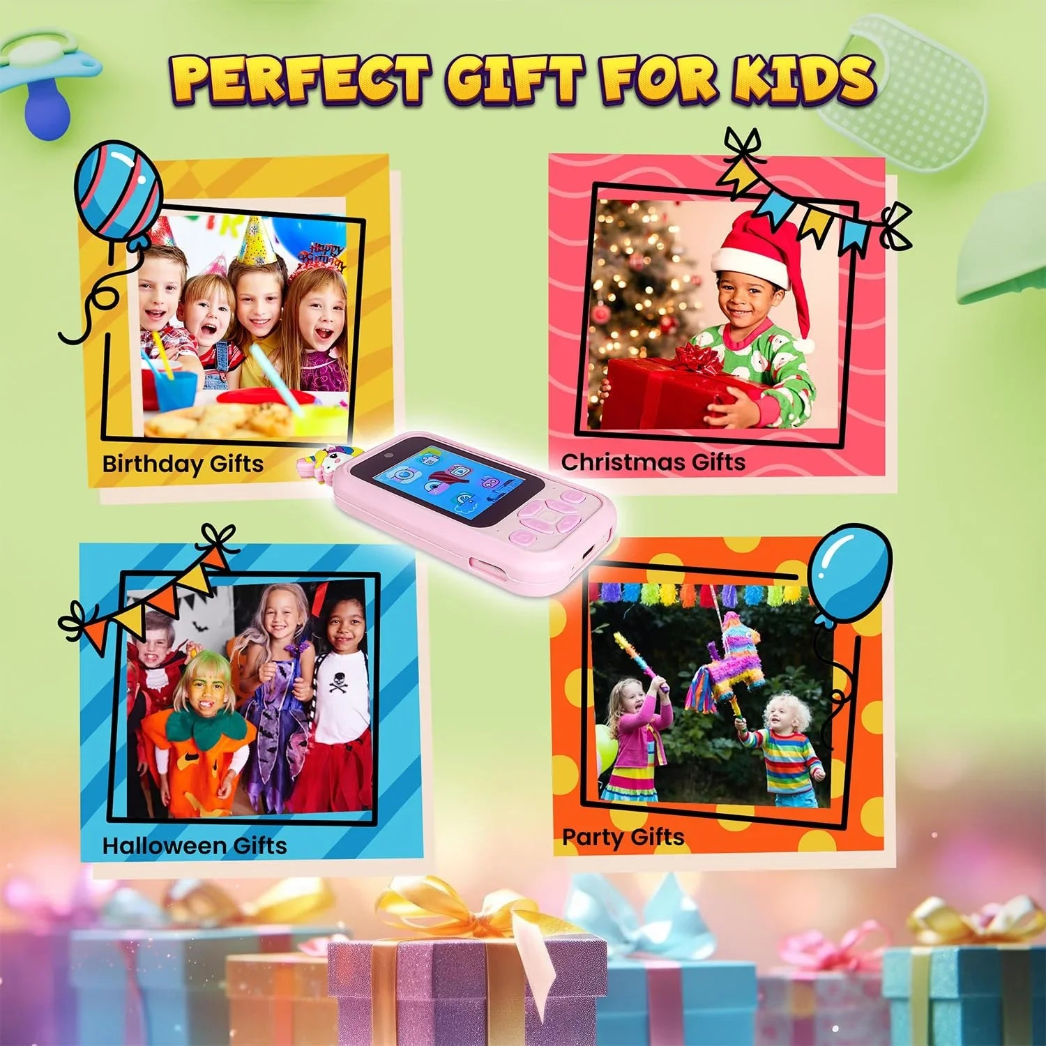 Learning Play Toy Mobile Phone with Dual Camera Cosmia.pk