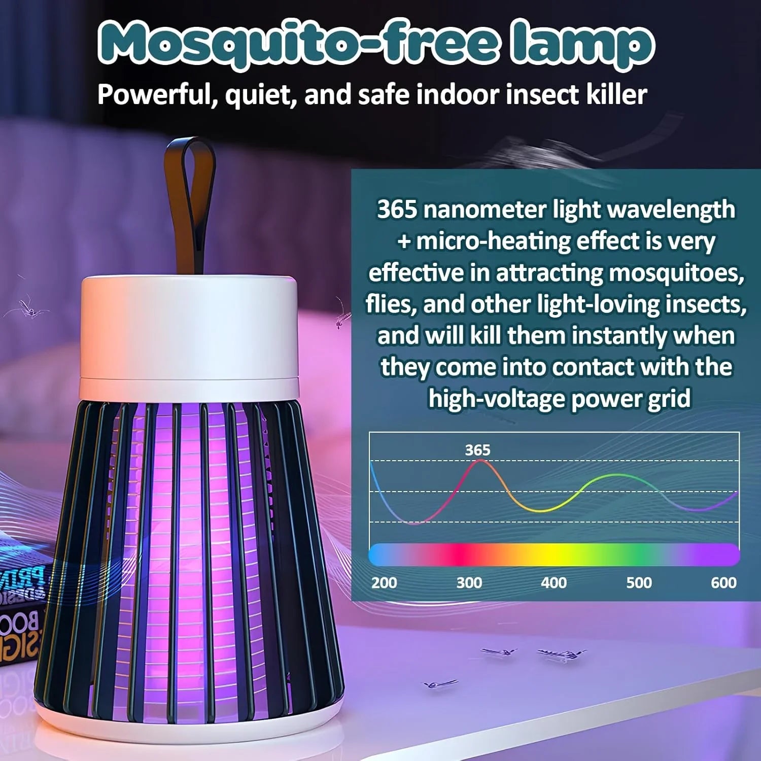 Electric Photocatalytic Anti Mosquito Killer Lamp Cosmia.pk