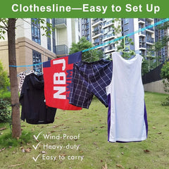 5 Meter Windproof Non Slip Clothesline Rope Cosmia.pk